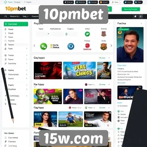Experiência do usuário no site 10pmbet e sua interface